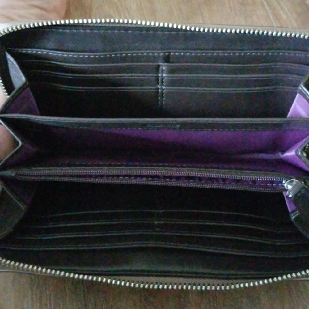Coach leather wallet - Picture 4 of 4